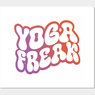 Yoga Freak Posters and Art